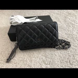 Sold Chanel WOC clutch